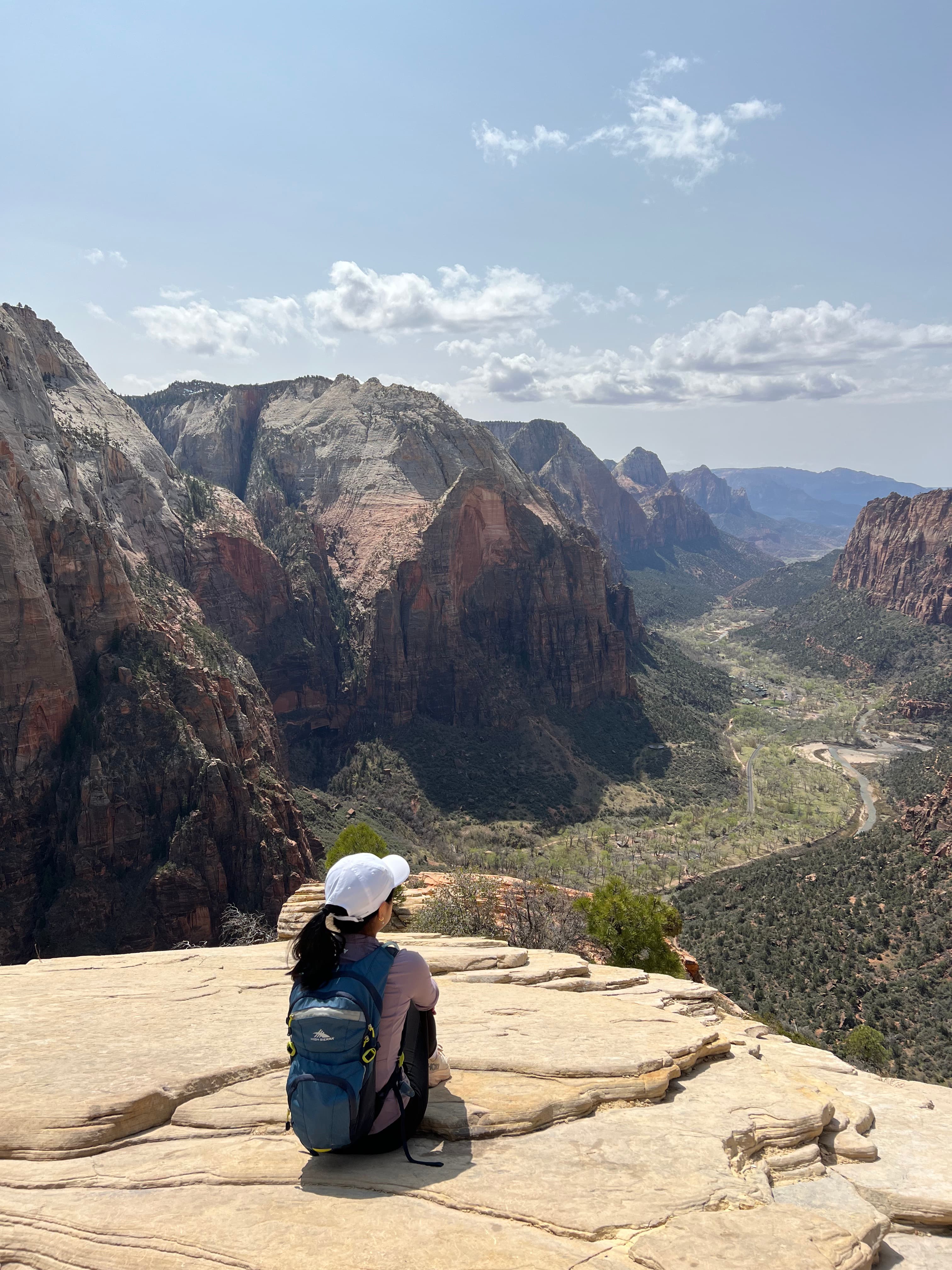 Hiking at Zion National Park